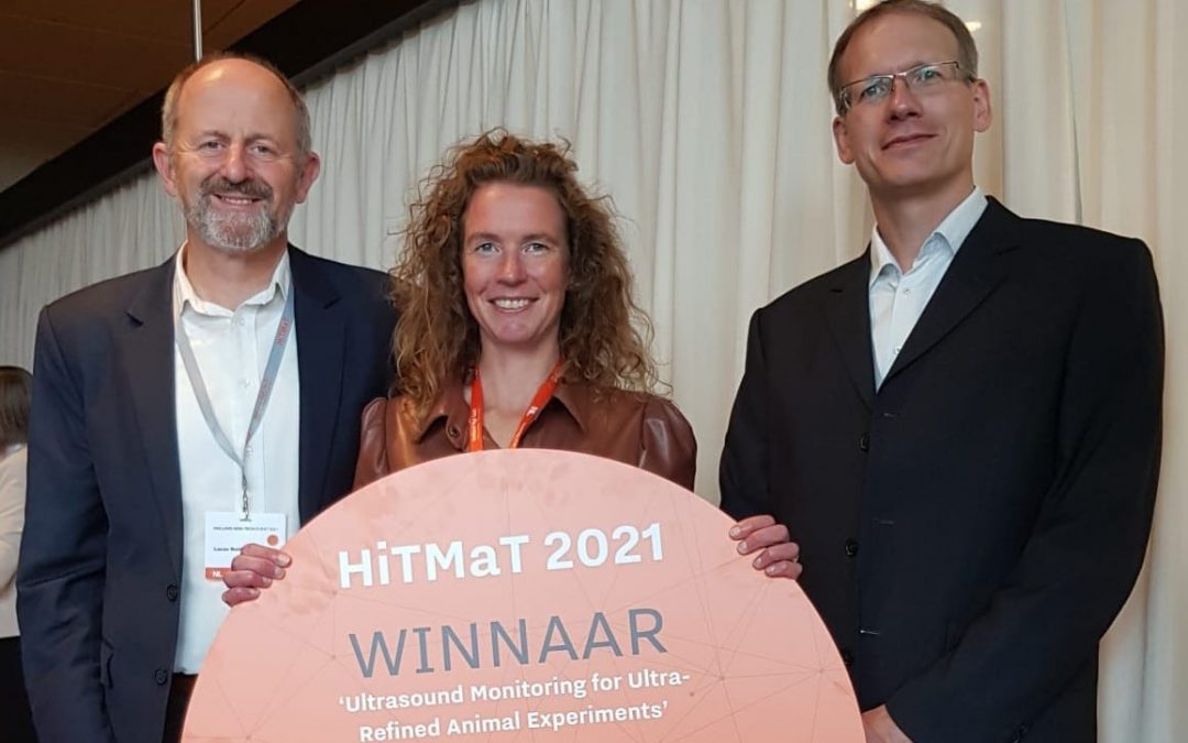 Judith Homberg and Lucas Noldus win the Holland High Tech competition